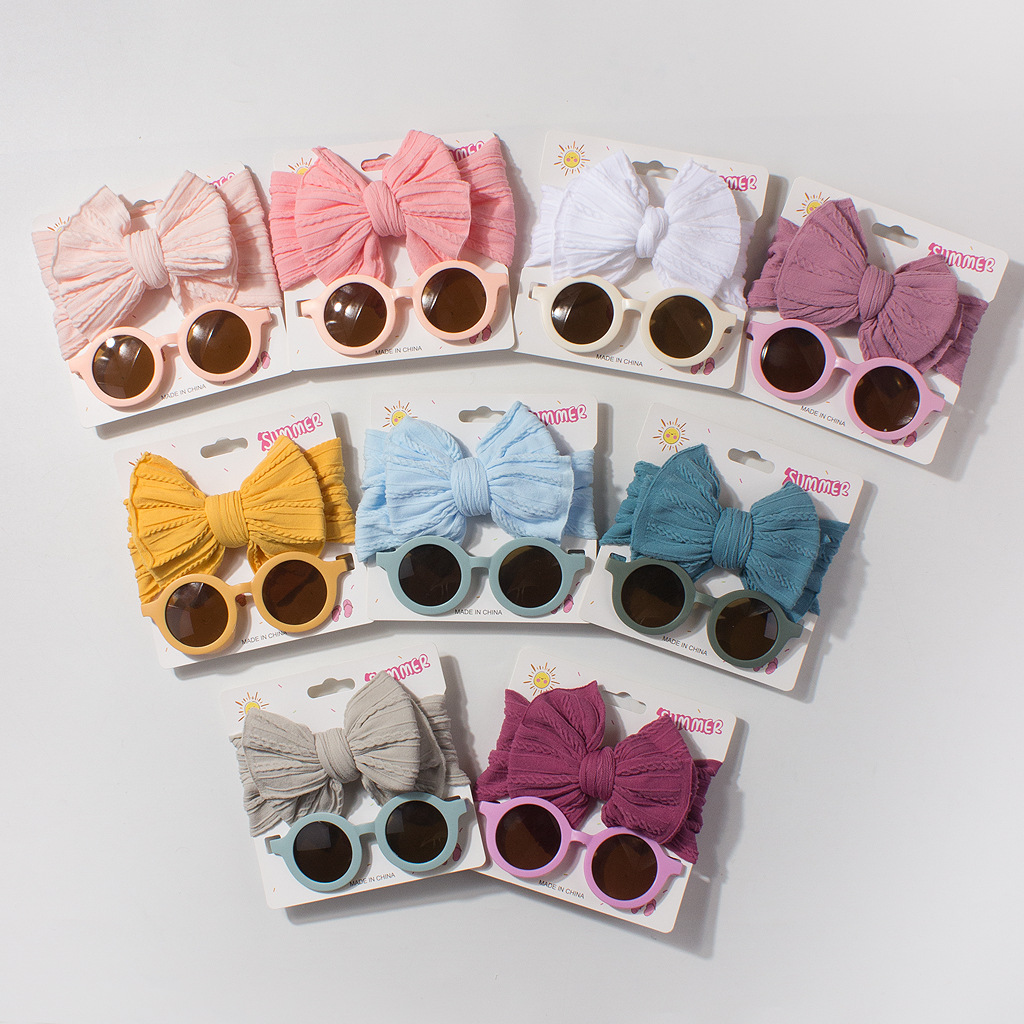 Baby Products Combo - Conjunto de Gafas con Diadema para