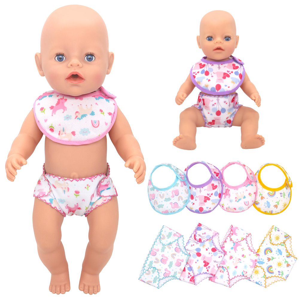 Baby Products Combo - Conjunto de ropa interior para muñeca