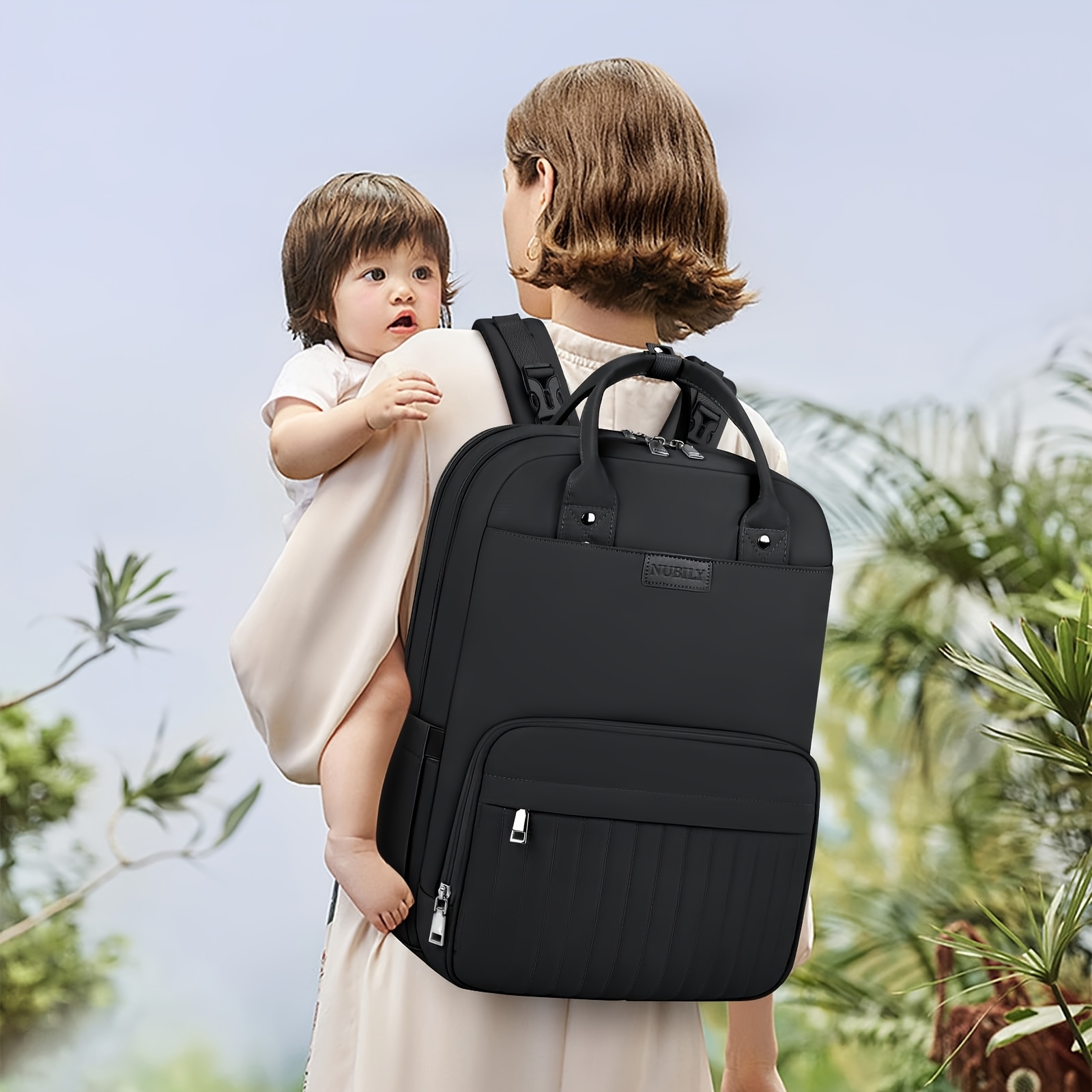 NEWHEY-mochila para cambiar pa - Diaper Changing Mat reseña y precio